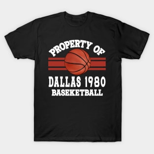 Proud Name Dallas Graphic Property Vintage Basketball T-Shirt